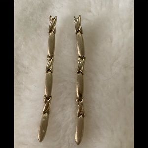 Yellow Gold earrings